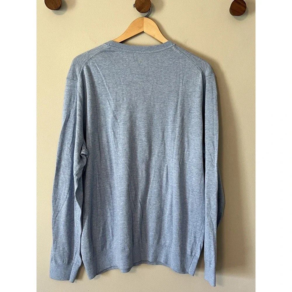 Banana Republic Factory Sweater Men's XL Eco‎ Repreve Recycled Pullover Blue NWT